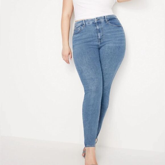 Good American Good Legs High Rise Skinny Jeans - Picture 1 of 8